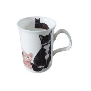 Roy Kirkham cat coffee cup mug